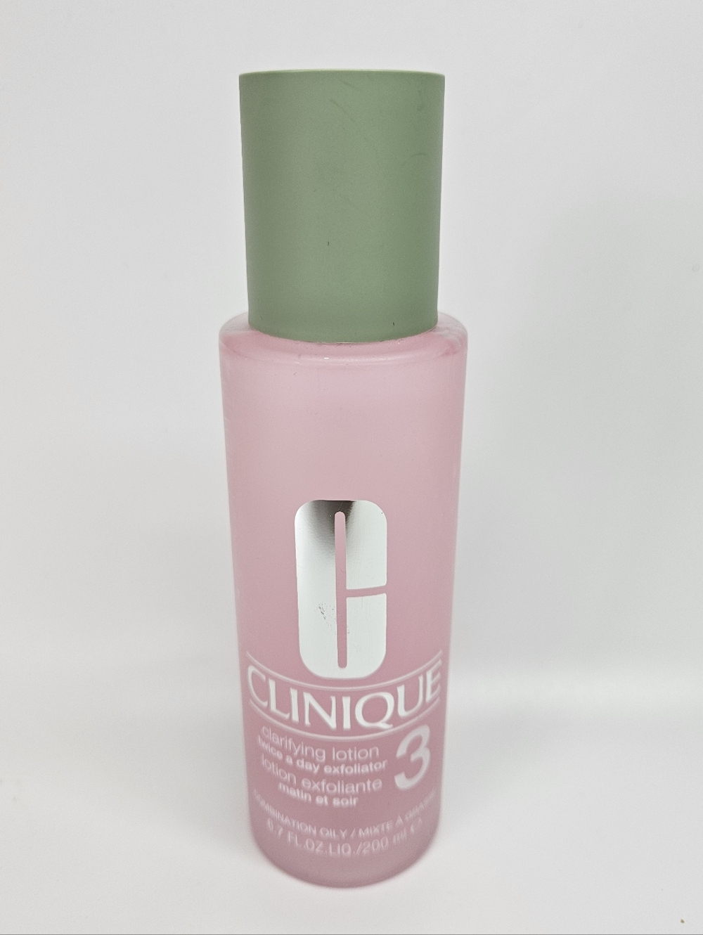 NEW Clinique Clarifying Lotion 3 Twice a Day Combination Oily 6.7 OZ / 200 ML